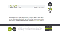 Desktop Screenshot of aldeadecoracion.com